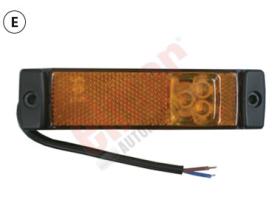 ELMER 003008 - PILOTO UNVERSAL LATERAL 3 LEDS AMBAR